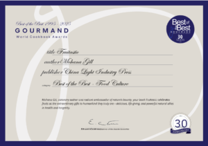 2025 - Fruitastic: Gourmand Best of the Best in the World  30 Years (1995 - 2025) - Food Culture