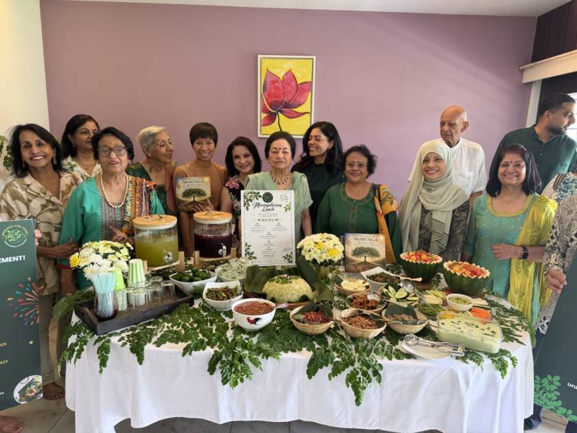 Aunty Mohana Gill with friends and guests at the Moringalicious Lunch, 12 September 2026